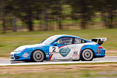 2;26-September-2010;Australia;Dean-Croyden;Morgan-Park-Raceway;Porsche-996-GT3-Cup;QLD;Queensland;Topshot;Warwick;auto;motorsport;racing;super-telephoto