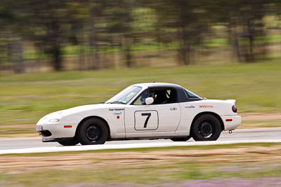 7;26-September-2010;Australia;Mazda-MX‒5;Mazda-MX5;Mazda-Miata;Morgan-Park-Raceway;Paul-Chapman;Paul-Keefer;QLD;Queensland;Warwick;auto;motorsport;racing;super-telephoto