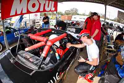 94;26-September-2010;Ashley-Miller;Australia;Dark-Horse-Racing;Geoff-Marsh;Morgan-Park-Raceway;QLD;Queensland;Warwick;auto;fisheye;motorsport;portrait;racing