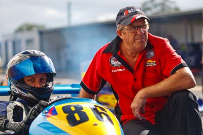 86;12-March-2011;86;Australia;CAMS-State-Championships;Morgan-Park-Raceway;QLD;Queensland;Russell-Jamieson;Stockman-MR2;Superkart;Warwick;atmosphere;auto;motorsport;paddock;portrait;racing;telephoto