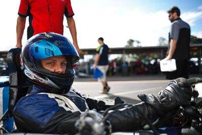 86;12-March-2011;28mm;86;Australia;CAMS-State-Championships;Morgan-Park-Raceway;QLD;Queensland;Russell-Jamieson;Stockman-MR2;Superkart;Warwick;atmosphere;auto;motorsport;paddock;portrait;racing;wide-angle