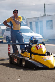 23;12-March-2011;23;Australia;Avoig-Elise;CAMS-State-Championships;Morgan-Park-Raceway;QLD;Queensland;Superkart;Timothy-Philp;Warwick;atmosphere;auto;motorsport;paddock;portrait;racing;telephoto