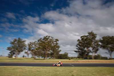 5;12-March-2011;28mm;5;Anthony-Basile;Australia;CAMS-State-Championships;Morgan-Park-Raceway;QLD;Queensland;Superkart;Warwick;auto;clouds;motorsport;racing;scenery;sky;wide-angle