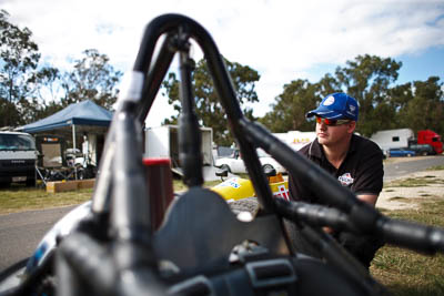 2;12-March-2011;2;28mm;Australia;CAMS-State-Championships;Formula-Vee;Morgan-Park-Raceway;Open-Wheeler;Paul-Mantiet;QLD;Queensland;Rapier;Warwick;atmosphere;auto;motorsport;paddock;portrait;racing;wide-angle