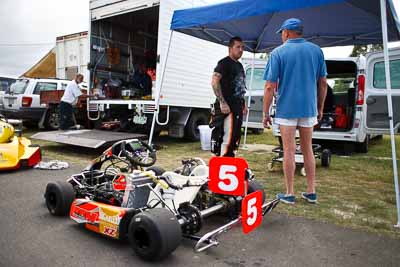 5;12-March-2011;28mm;5;Anthony-Basile;Australia;CAMS-State-Championships;Morgan-Park-Raceway;QLD;Queensland;Superkart;Warwick;atmosphere;auto;motorsport;paddock;racing;wide-angle