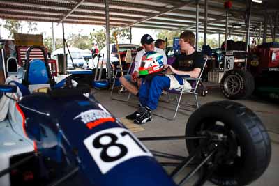 81;12-March-2011;28mm;81;Australia;CAMS-State-Championships;Formula-Ford;Morgan-Park-Raceway;Open-Wheeler;QLD;Queensland;Racing-Cars;Spectrum-05C;Wade-Scott;Warwick;atmosphere;auto;motorsport;paddock;racing;wide-angle