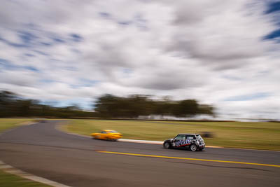 39;12-March-2011;28mm;Australia;CAMS-State-Championships;Improved-Production;Mini-Cooper-S;Morgan-Park-Raceway;QLD;Queensland;Trent-Spencer;Warwick;auto;clouds;motorsport;racing;scenery;sky;wide-angle