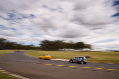 39;12-March-2011;28mm;Australia;CAMS-State-Championships;Improved-Production;Mini-Cooper-S;Morgan-Park-Raceway;QLD;Queensland;Trent-Spencer;Warwick;auto;clouds;motorsport;racing;scenery;sky;wide-angle