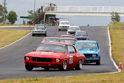 28;12-March-2011;Australia;CAMS-State-Championships;Gary-Jackson;Group-N-Touring-Cars;Holden-Monaro-HQ;Morgan-Park-Raceway;QLD;Queensland;Warwick;auto;classic;historic;motorsport;racing;super-telephoto;vintage