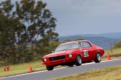 28;12-March-2011;Australia;CAMS-State-Championships;Gary-Jackson;Group-N-Touring-Cars;Holden-Monaro-HQ;Morgan-Park-Raceway;QLD;Queensland;Warwick;auto;classic;historic;motorsport;racing;sky;super-telephoto;vintage