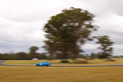 7;12-March-2011;50mm;7;Australia;CAMS-State-Championships;Group-N-Touring-Cars;Mazda-RX‒2;Morgan-Park-Raceway;QLD;Queensland;Robert-Heagerty;Warwick;auto;classic;clouds;historic;motorsport;racing;scenery;sky;vintage