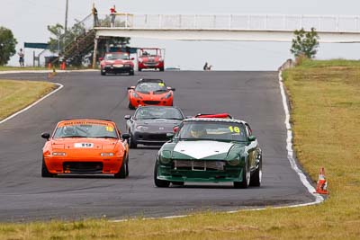16;19;12-March-2011;16;19;Australia;CAMS-State-Championships;Datsun-240Z;Matt-Ryeland;Mazda-MX‒5;Mazda-MX5;Mazda-Miata;Morgan-Park-Raceway;Production-Sports-Cars;QLD;Queensland;Robin-Lacey;Warwick;auto;motorsport;racing;super-telephoto