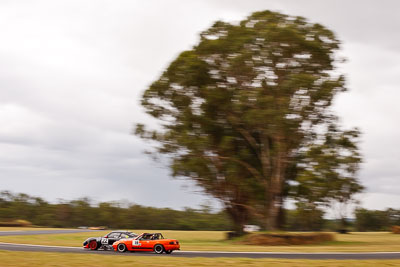 19;22;12-March-2011;19;22;50mm;Australia;CAMS-State-Championships;Mazda-MX‒5;Mazda-MX5;Mazda-Miata;Morgan-Park-Raceway;Porsche-996-GT3-Cup;Production-Sports-Cars;QLD;Queensland;Robin-Lacey;Terry-Knight;Warwick;auto;clouds;motorsport;racing;scenery;sky