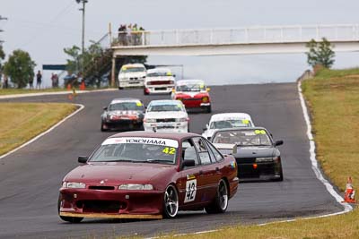 42;12-March-2011;Australia;CAMS-State-Championships;David-Skillender;Holden-Commodore-VS;Improved-Production;Morgan-Park-Raceway;QLD;Queensland;Warwick;auto;motorsport;racing;super-telephoto