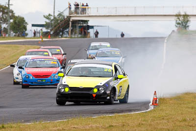 25;12-March-2011;25;Australia;CAMS-State-Championships;Coleby-Cowham;Ford-Falcon-AU;Morgan-Park-Raceway;QLD;Queensland;Saloon-Cars;Warwick;auto;motorsport;racing;super-telephoto