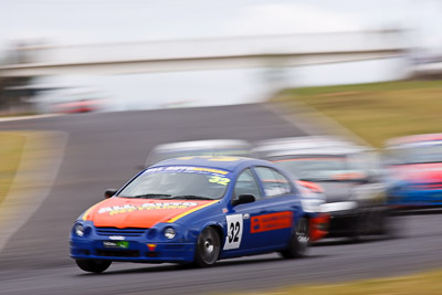 32;12-March-2011;Australia;CAMS-State-Championships;Cameron-Stanfield;Ford-Falcon-AU;Morgan-Park-Raceway;QLD;Queensland;Saloon-Cars;Warwick;auto;motorsport;racing;super-telephoto
