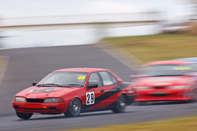 29;12-March-2011;29;Australia;CAMS-State-Championships;Ford-Falcon-EA;Jonathan-Fishburn;Morgan-Park-Raceway;QLD;Queensland;Saloon-Cars;Warwick;auto;motorsport;racing;super-telephoto