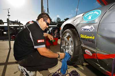 18;13-March-2011;Australia;CAMS-State-Championships;Improved-Production;Morgan-Park-Raceway;Nissan-Silvia-S13;QLD;Queensland;Troy-Marinelli;Warwick;atmosphere;auto;mechanic;motorsport;paddock;racing;wide-angle