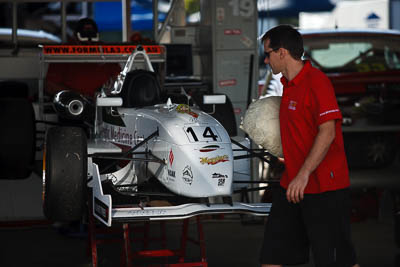 14;13-March-2011;14;Australia;CAMS-State-Championships;Dallara-F304;Formula-3;Morgan-Park-Raceway;Open-Wheeler;QLD;Queensland;Racing-Cars;Roman-Krumins;Warwick;atmosphere;auto;motorsport;paddock;racing;telephoto