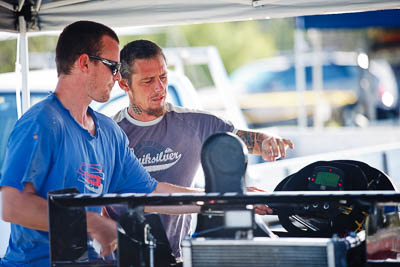 13-March-2011;Australia;CAMS-State-Championships;Josh-Barnett;Morgan-Park-Raceway;QLD;Queensland;Superkart;Warwick;atmosphere;auto;motorsport;paddock;portrait;racing;telephoto