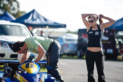 6;13-March-2011;6;Australia;CAMS-State-Championships;Morgan-Park-Raceway;PVP-250;QLD;Queensland;Superkart;Vince-Livaditis;Warwick;atmosphere;auto;motorsport;paddock;portrait;racing;telephoto