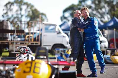 13-March-2011;Australia;Barry-Kunowski;CAMS-State-Championships;Craig-Heufel;Morgan-Park-Raceway;QLD;Queensland;Superkart;Warwick;atmosphere;auto;motorsport;paddock;portrait;racing;telephoto