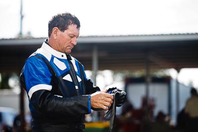 13-March-2011;Australia;CAMS-State-Championships;Morgan-Park-Raceway;QLD;Queensland;Scott-Barnsley;Superkart;Warwick;atmosphere;auto;motorsport;paddock;portrait;racing;telephoto