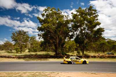 72;13-March-2011;Australia;CAMS-State-Championships;Ford-Falcon-EF;Morgan-Park-Raceway;Nathan-Assaillit;QLD;Queensland;Sports-Sedans;Warwick;auto;clouds;motorsport;racing;scenery;sky;wide-angle