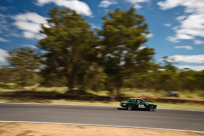64;13-March-2011;Australia;CAMS-State-Championships;Ford-Cortina;Group-N-Touring-Cars;Mark-Turner;Morgan-Park-Raceway;QLD;Queensland;Warwick;auto;classic;clouds;historic;motorsport;racing;scenery;sky;vintage;wide-angle