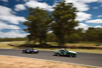 16;13-March-2011;16;Australia;CAMS-State-Championships;Datsun-240Z;Matt-Ryeland;Morgan-Park-Raceway;Production-Sports-Cars;QLD;Queensland;Warwick;auto;clouds;motorsport;racing;scenery;sky;wide-angle