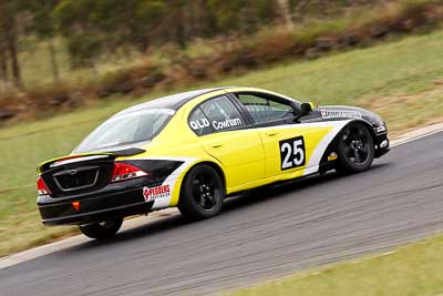 25;13-March-2011;25;Australia;CAMS-State-Championships;Coleby-Cowham;Ford-Falcon-AU;Morgan-Park-Raceway;QLD;Queensland;Saloon-Cars;Warwick;auto;motorsport;racing;super-telephoto