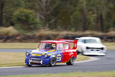 27;13-March-2011;27;Australia;CAMS-State-Championships;Ford-Anglia;Morgan-Park-Raceway;QLD;Queensland;Sean-Sorensen;Sports-Sedans;Warwick;auto;motorsport;racing;super-telephoto