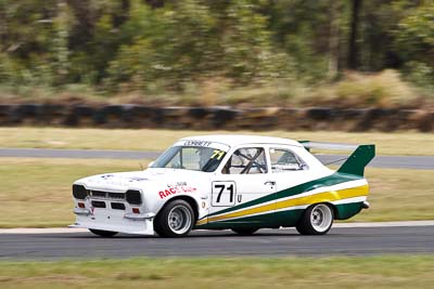 71;13-March-2011;71;Australia;CAMS-State-Championships;Ford-Escort-Mk-I;Gary-Goulding;Morgan-Park-Raceway;QLD;Queensland;Sports-Sedans;Warwick;auto;motorsport;racing;super-telephoto