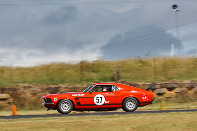 57;13-March-2011;57;Australia;CAMS-State-Championships;Ford-Mustang;Group-N-Touring-Cars;Morgan-Park-Raceway;QLD;Queensland;Shane-Wilson;Warwick;auto;classic;historic;motorsport;racing;super-telephoto;vintage