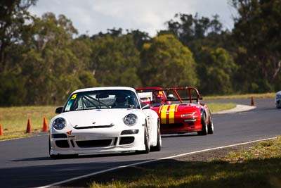 5;13-March-2011;5;Australia;CAMS-State-Championships;Morgan-Park-Raceway;Porsche-997-GT3-Cup;Production-Sports-Cars;QLD;Queensland;Steven-McFadden;Warwick;auto;motorsport;racing;super-telephoto