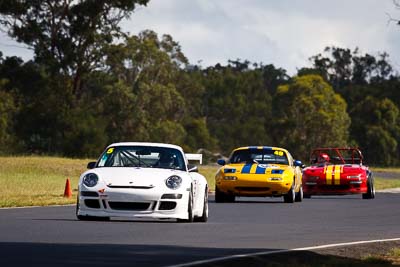 5;13-March-2011;5;Australia;CAMS-State-Championships;Morgan-Park-Raceway;Porsche-997-GT3-Cup;Production-Sports-Cars;QLD;Queensland;Steven-McFadden;Warwick;auto;motorsport;racing;super-telephoto