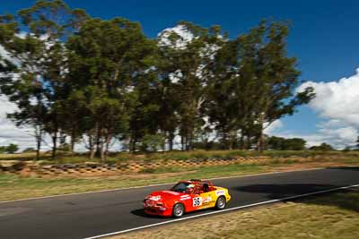 36;13-March-2011;36;Australia;CAMS-State-Championships;Geoff-Marsh;Mazda-MX‒5;Mazda-MX5;Mazda-Miata;Morgan-Park-Raceway;Production-Sports-Cars;QLD;Queensland;Warwick;auto;clouds;motorsport;racing;scenery;sky;wide-angle