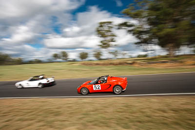 52;13-March-2011;52;Australia;CAMS-State-Championships;Lotus-Elise;Morgan-Park-Raceway;Production-Sports-Cars;QLD;Queensland;Ron-Prefontaine;Warwick;auto;clouds;motorsport;racing;scenery;sky;wide-angle