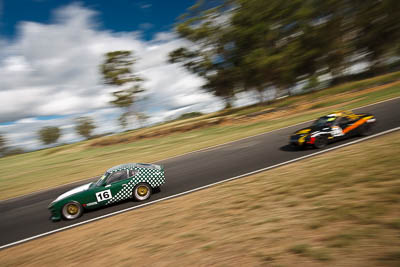 16;13-March-2011;16;Australia;CAMS-State-Championships;Datsun-240Z;Matt-Ryeland;Morgan-Park-Raceway;Production-Sports-Cars;QLD;Queensland;Warwick;auto;clouds;motorsport;racing;scenery;sky;wide-angle