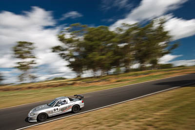 84;13-March-2011;Australia;CAMS-State-Championships;Chris-Romano;Mazda-MX‒5;Mazda-MX5;Mazda-Miata;Morgan-Park-Raceway;Production-Sports-Cars;QLD;Queensland;Warwick;auto;clouds;motorsport;racing;scenery;sky;wide-angle