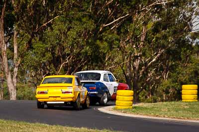 20;37;13-March-2011;20;37;Australia;Bruce-Cook;CAMS-State-Championships;Datsun-1200-Coupe;Ford-Escort-Mk-I;Improved-Production;Morgan-Park-Raceway;QLD;Queensland;Shane-Satchwell;Warwick;auto;motorsport;racing;super-telephoto