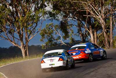 23;32;13-March-2011;23;Australia;Bevan-Garioch;CAMS-State-Championships;Cameron-Stanfield;Ford-Falcon-AU;Morgan-Park-Raceway;QLD;Queensland;Saloon-Cars;Warwick;auto;motorsport;racing;scenery;super-telephoto