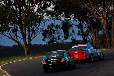 26;35;13-March-2011;26;35;Australia;CAMS-State-Championships;Chris-Berry;Ford-Falcon-AU;Matt-Shanks;Morgan-Park-Raceway;QLD;Queensland;Saloon-Cars;Warwick;auto;motorsport;racing;scenery;super-telephoto