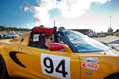 94;21-April-2011;28mm;Ashley-Miller;Australia;Bathurst;Bathurst-Motor-Festival;John-Prefontaine;Mt-Panorama;NSW;New-South-Wales;Production-Sports-Cars;auto;close‒up;detail;motorsport;pre‒event;racing;wide-angle