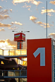 22-April-2011;Australia;Bathurst;Bathurst-Motor-Festival;Mt-Panorama;NSW;New-South-Wales;atmosphere;auto;building;clouds;morning;motorsport;paddock;racing;sky