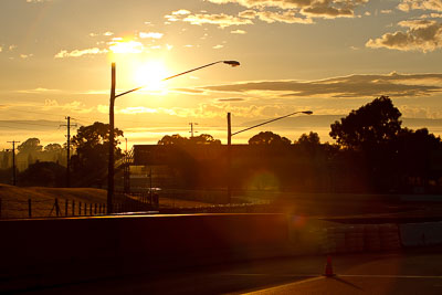 22-April-2011;Australia;Bathurst;Bathurst-Motor-Festival;Mt-Panorama;NSW;New-South-Wales;atmosphere;auto;clouds;morning;motorsport;racing;scenery;sky