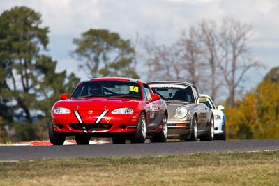 14;14;22-April-2011;Australia;Bathurst;Bathurst-Motor-Festival;Daniel-Deckers;Greg-Tasker;Mazda-MX‒5;Mazda-MX5;Mazda-Miata;Mt-Panorama;NSW;New-South-Wales;Production-Sports-Cars;auto;motorsport;racing