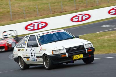 21;1985-Toyota-Sprinter-AE86;21;22-April-2011;Australia;Bathurst;Bathurst-Motor-Festival;Eddie-Swat;Mt-Panorama;NSW;NSW-Road-Racing-Club;New-South-Wales;Regularity;auto;motorsport;racing