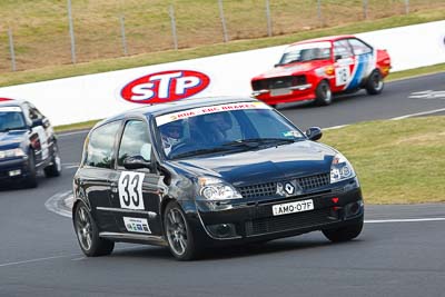 33;2002-Renault-Clio-Sport;22-April-2011;33;Australia;Bathurst;Bathurst-Motor-Festival;Mt-Panorama;NSW;NSW-Road-Racing-Club;Nathan-Whitteron;New-South-Wales;Regularity;auto;motorsport;racing