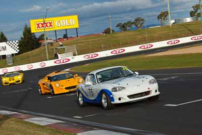 75;22-April-2011;75;Australia;Bathurst;Bathurst-Motor-Festival;Mazda-MX‒5;Mazda-MX5;Mazda-Miata;Michael-Hall;Mt-Panorama;NSW;New-South-Wales;Production-Sports-Cars;Steven-Head;auto;motorsport;racing